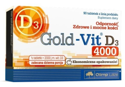Olimp Gold-Vit D3 4000  90 tabletek