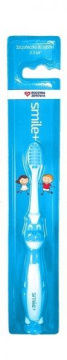 Rodzina Zdrowia Smile+ szczoteczka do zębów dla dzieci 3-5 lat x 1 szt (niebieska)