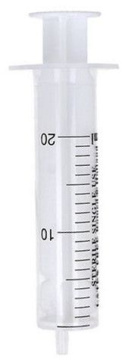 Strzykawka 20 ml 2 - częściowa x 1 sz (Romed)