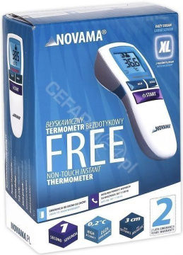 Termometr elektroniczny bezkontaktowy Novama Free, 1 szt