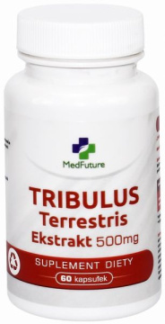Tribulus Terrestris Ekstrakt 500 mg, 60 kapsułek (Medfuture)
