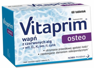 Vitaprim Osteo, 60 tabletek