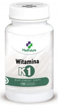 Witamina K1, 120 tabletek (Medfuture)