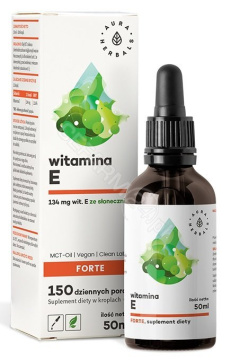 Aura Herbals Witamina E Forte MCT-Oil, 50 ml