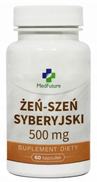Żeń-Szeń Syberyjski 500 mg, 60 kapsułek (Medfuture)
