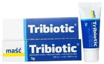 Tribiotic maść (5mg+0,833mg+0,01g), 5 g