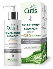 CUTIS Ł, szampon bioaktywny konopny + CBD, 200ml