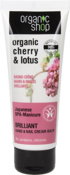 Organic Shop, Japońskie SPA, balsam do rąk i paznokci wzmacniający, 75ml