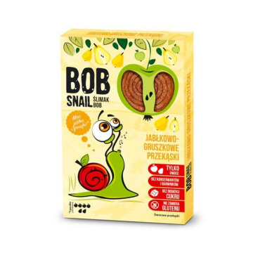 Bob Snail, przekąska jabłkowo-gruszkowa, 60 g