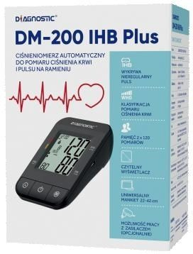 Ciśnieniomierz automatyczny Diagnostic DM-200 IHB plus + zasilacz