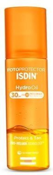 Fotoprotector ISDIN Hydro Oil olejek wspomagający proces opalania spf30 200 ml