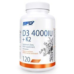 SFD D3 4000IU+K2, 120 tabletek