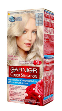 Garnier Color Sensation Krem koloryzujący S 11 Przydymiony Ultrajasny Blond  1op.
