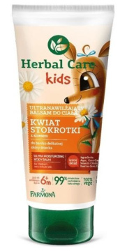 Farmona Herbal Care Kids Ultranawilżający Balsam do ciała dla dzieci Kwiat Stokrotki 200ml