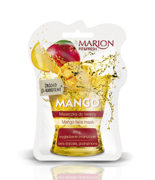 Marion Fit & Fresh Maseczka do twarzy Mango  7.5ml