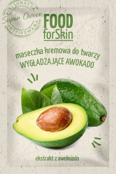 Marion Food for Skin Maseczka kremowa do twarzy - wygładzające Awokado  6ml
