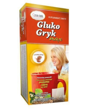 Gluko-Gryk Max herbatka, 60 saszetek