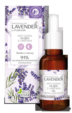 Flos-Lek Lavender, anti-aging olejek z lawendą, 30 ml