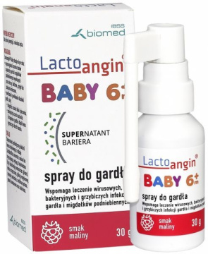 Lactoangin baby spray do gardła, 6m+ , 30 g