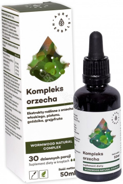 Aura Herbals, kompleks orzecha, 50 ml