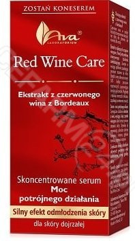 Ava Red Wine Care Moc potrójnego działania - skoncentrowane serum dla skóry dojrzałej, 30 ml
