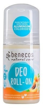 Benecos, naturalny dezodorant roll-on Morela&Kwiat Czarnego Bzu, 50 ml