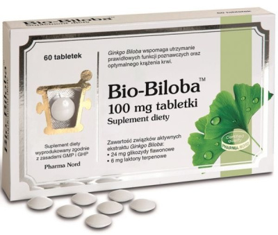 Bio-Biloba 100 mg, 60 tabletek