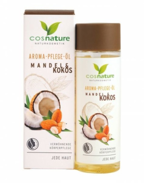 Cosnature naturalny aromatyczny migdałowo - kokosowy olejek do pielęgnacji ciała, 100 ml