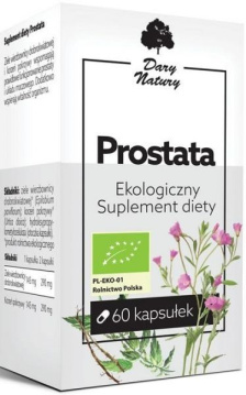 Dary Natury Prostata EKO 60 kapsułek - Suplement Diety