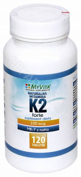 MyVita Witamina K2 forte MK-7, 120 tabletek