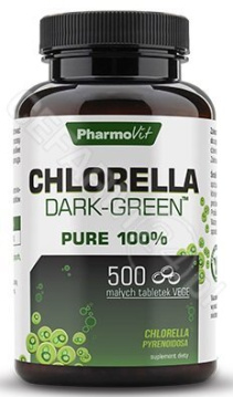 Pharmovit Chlorella Dark-Green, 500 tabletek