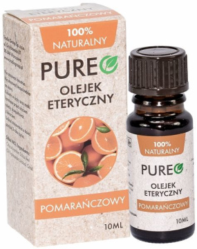 Pureo 100% naturalny olejek eteryczny Pomarańczowy 10 ml