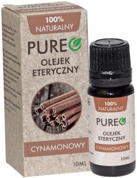 Pureo 100% naturalny olejek eteryczny Cynamonowy 10 ml