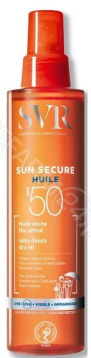 Svr Sun Secure Huile suchy olejek ochronny do twarzy, ciała i włosów spf50+, 200 ml