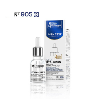 Mincer Pharma ampułka hydroliftingująca do twarzy, NEOHYALURON 905 15 ml