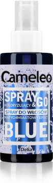 DELIA CAMELEO Spray & Go NIEBIESKI spray koloryzujący do włosów 150ml