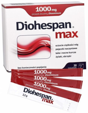 Diohespan Max 1000 mg  30 saszetek