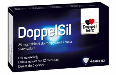 DoppelSil 25 mg  4 tabletki  do żucia