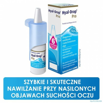 Hyal-drop Pro krople do oczu, 10 ml