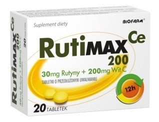 Rutimax Ce 200 mg, 20 tabletek