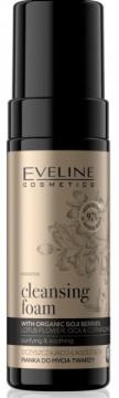 Eveline Organic Gold oczyszczająco - nawilżająca pianka do mycia twarzy 150 ml