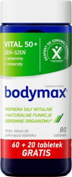 Bodymax Vital 50+   60 tabletek +20 tabletek