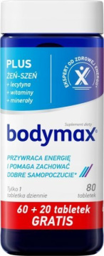 Bodymax Plus, 60 tabletek + 20 tabletek