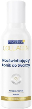 Novaclear+ Collagen rozświetlający tonik do twarzy 100 ml