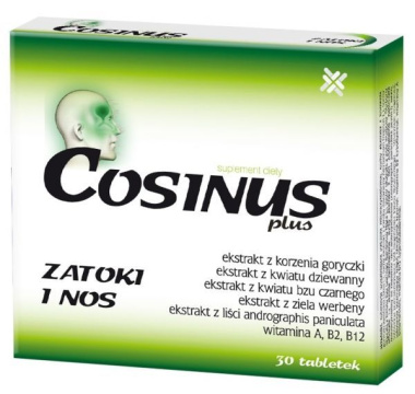 Cosinus plus, 30 tabletek