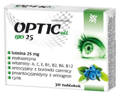 Opticall BIO 25, 30 tabletek