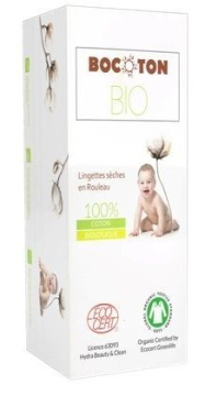 Bocoton Bio, bawełniane ręczniczki dla noworodków i niemowląt, 50 sztuk