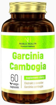 Noble Health Garcinia Cambogia, 60 wege-kapsułek