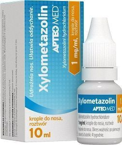 Apteo Med, Xylometazolin 0,01%, krople, 10 ml