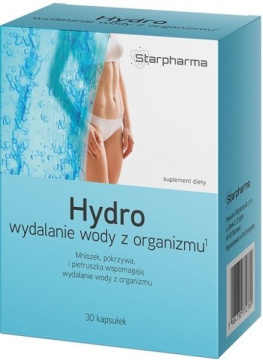 Hydro wydalanie wody z organizmu, 30 kapsułek (Starpharma)